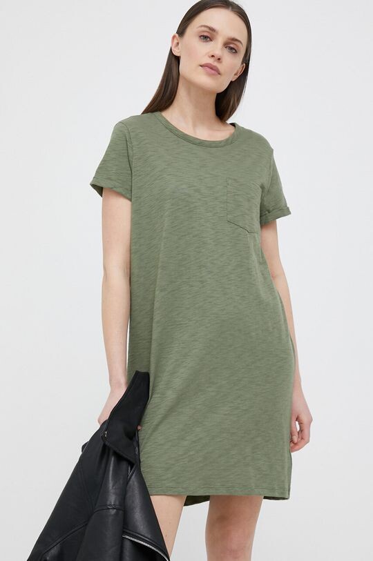 

Платье GAP из хлопка Gap, зеленый
