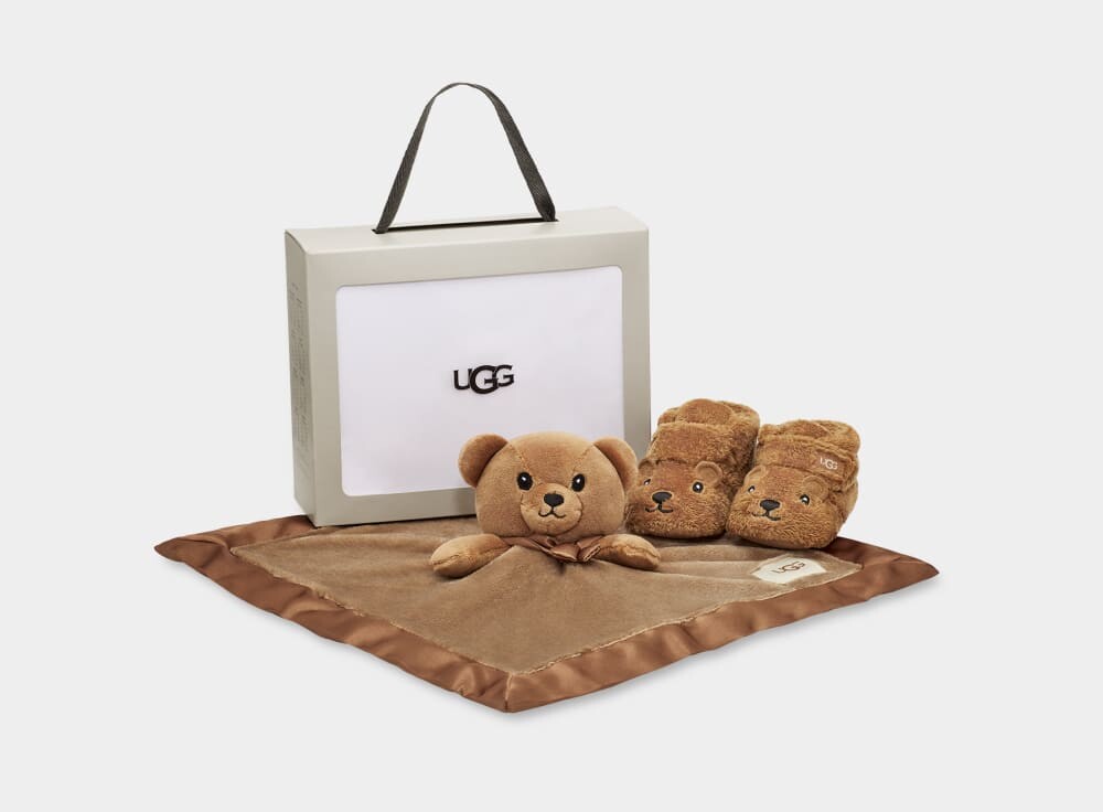 

Ботинки Bixbee And Lovey Bear Stuffie UGG, коричневый