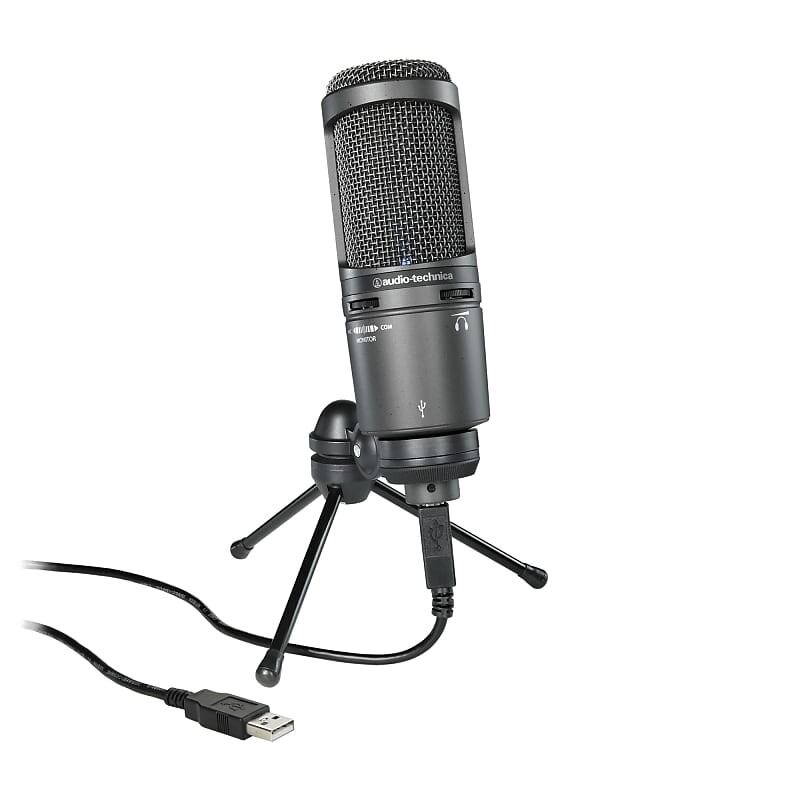 

Студийный конденсаторный микрофон Audio-Technica AT2020 USB+