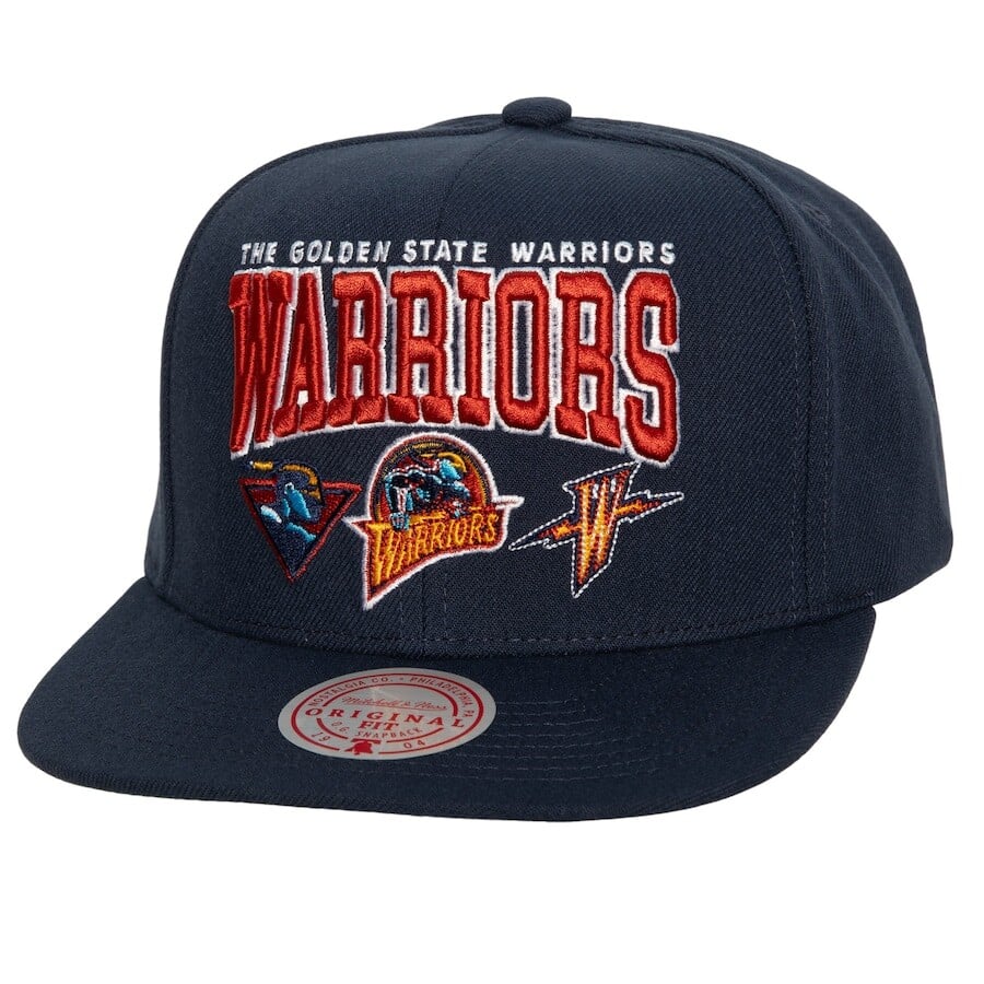

Бейсболка Mitchell & Ness Golden State Warriors, нави