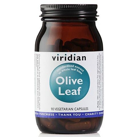 

Экстракт листьев оливы в капсулах Viridian Liść Oliwny, 90 шт