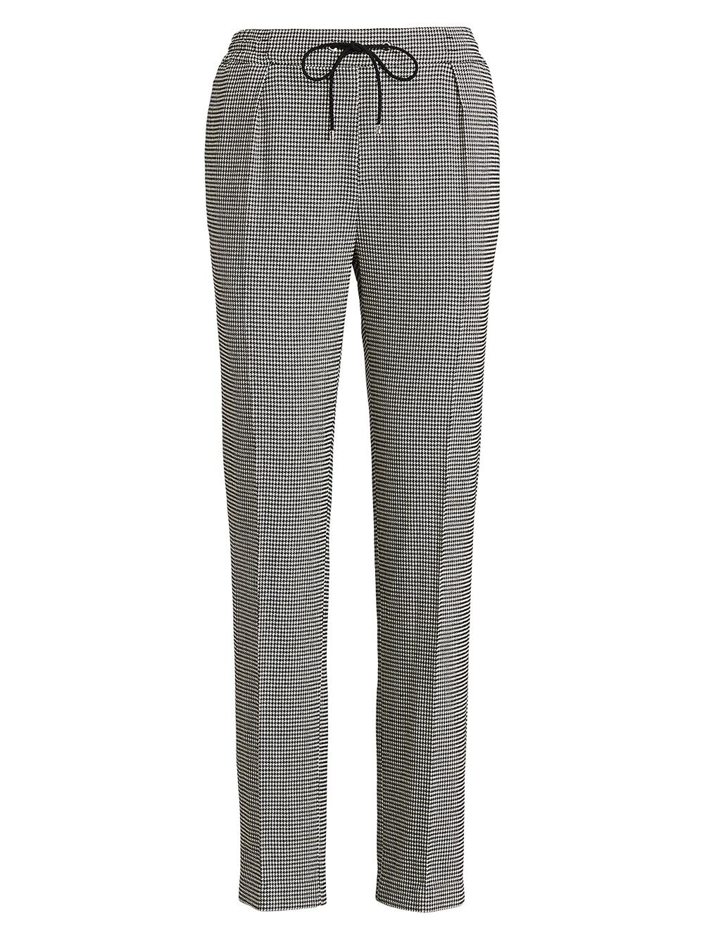 

Брюки Keoni в ломаную клетку Ralph Lauren Collection, черный