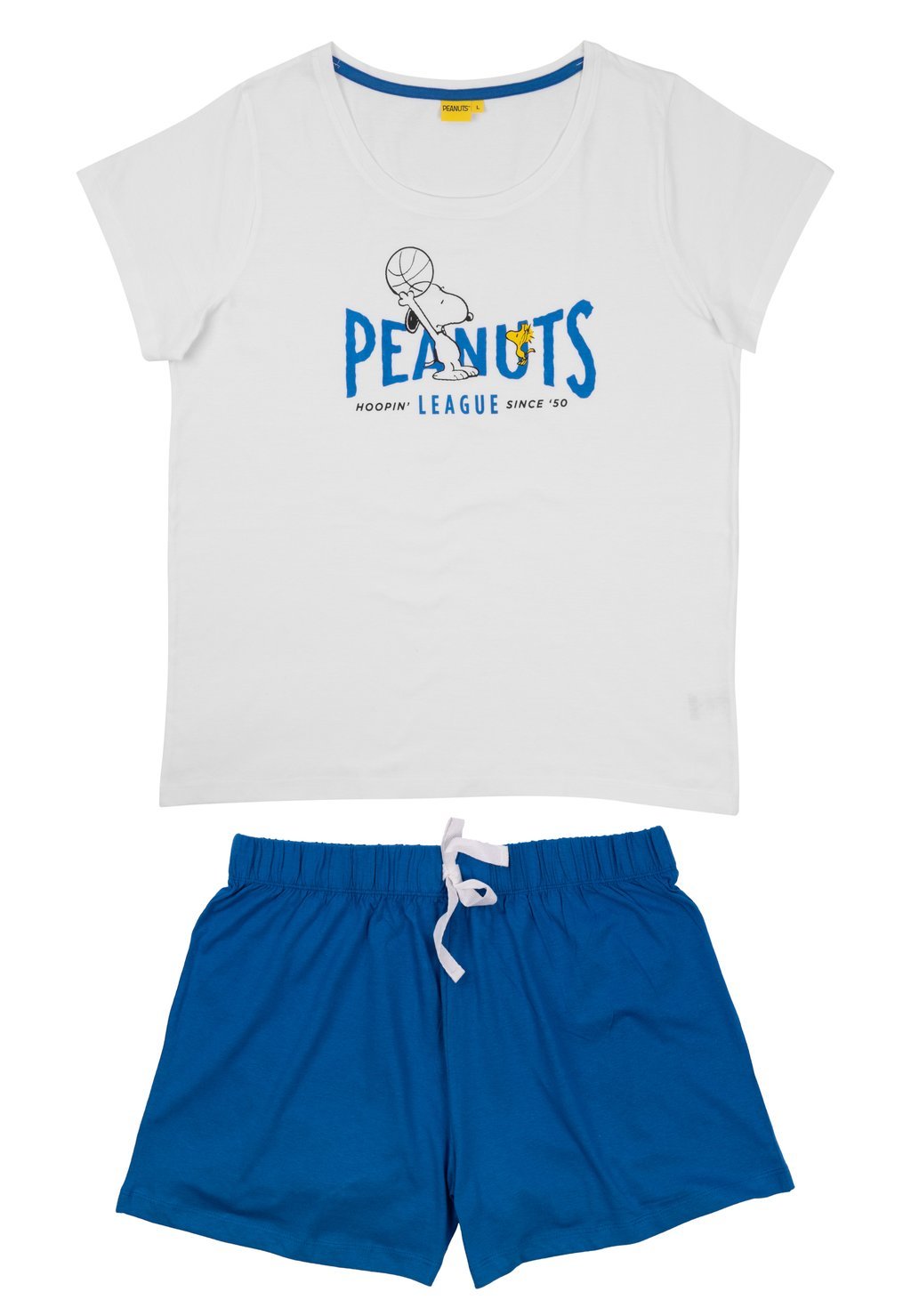 

Комплект ночной одежды THE PEANUTS HOOPIN LEAGUE SET KURZARM Snoopy, цвет weiß blau