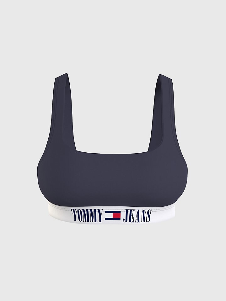 

Плавательный топ без косточек с логотипом Tommy Jeans