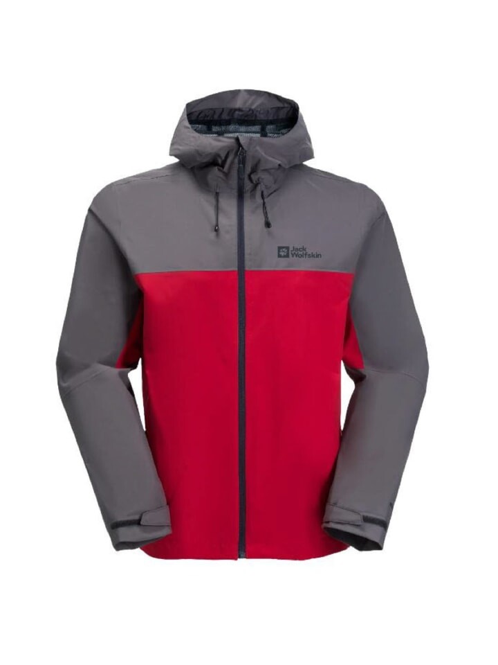 

Дождевик Jack Wolfskin, красный