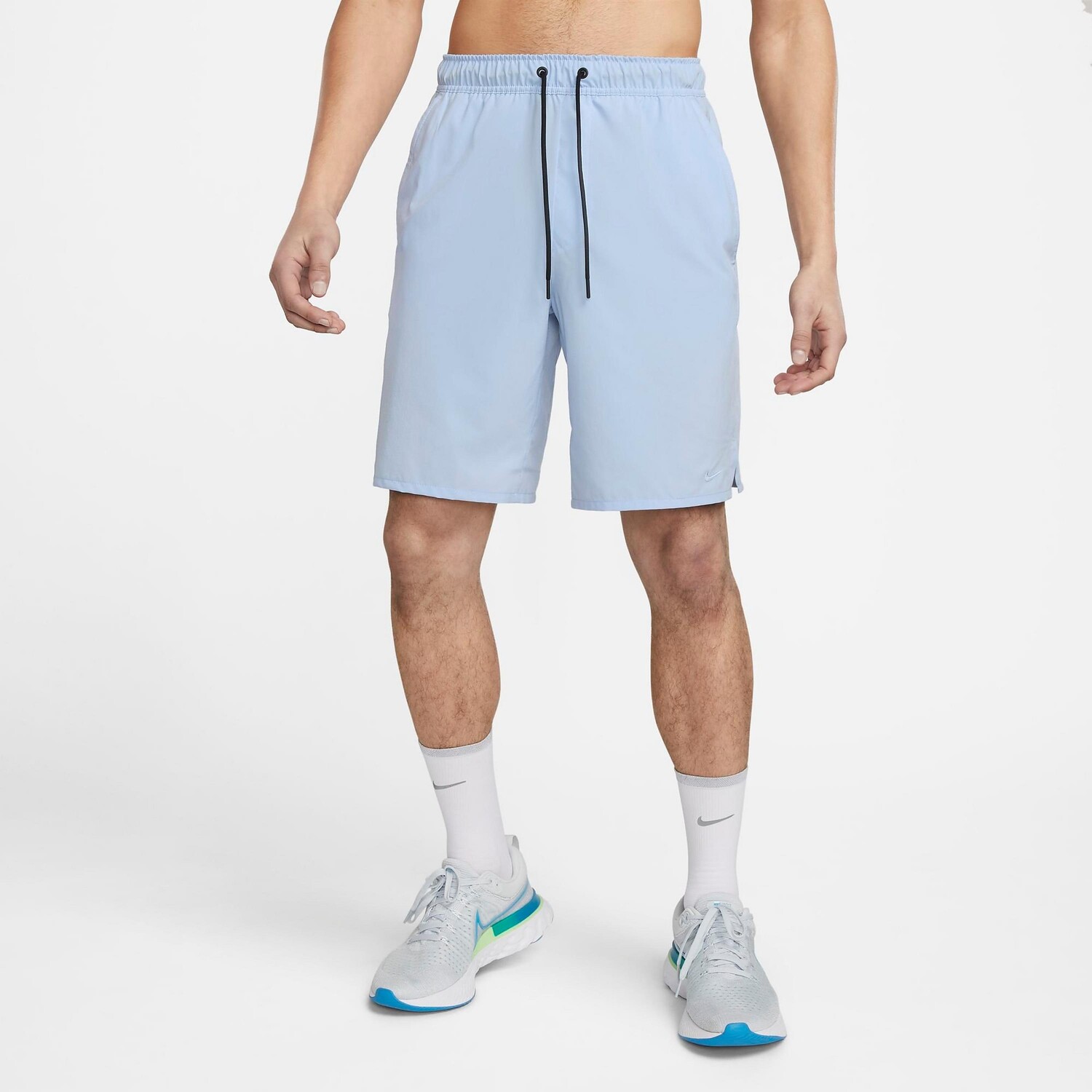 

Мужские универсальные шорты без подкладки Nike Unlimited Dri-FIT 9 дюймов, синий