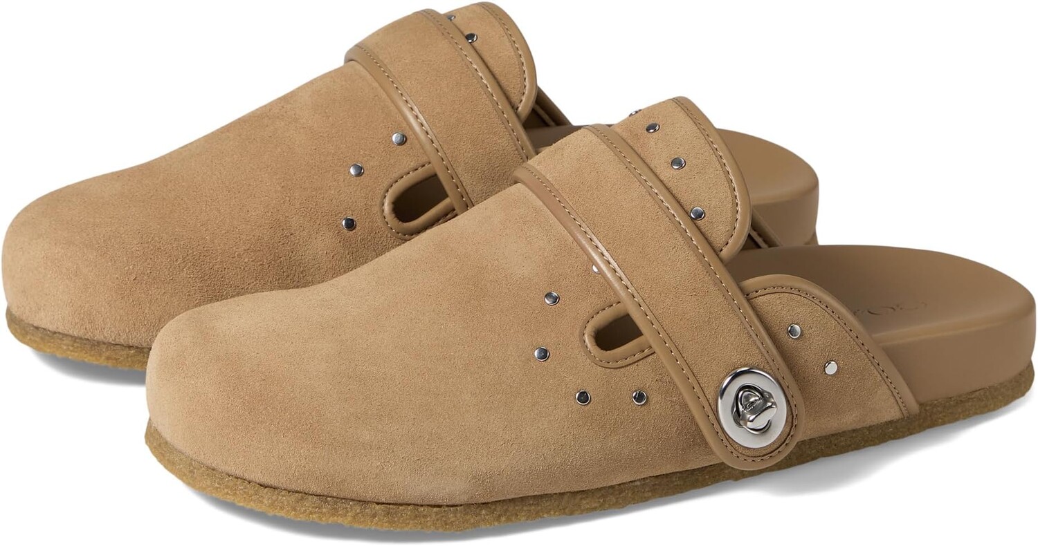 

Сабо COACH Blake Clog With Rivets, цвет Peanut