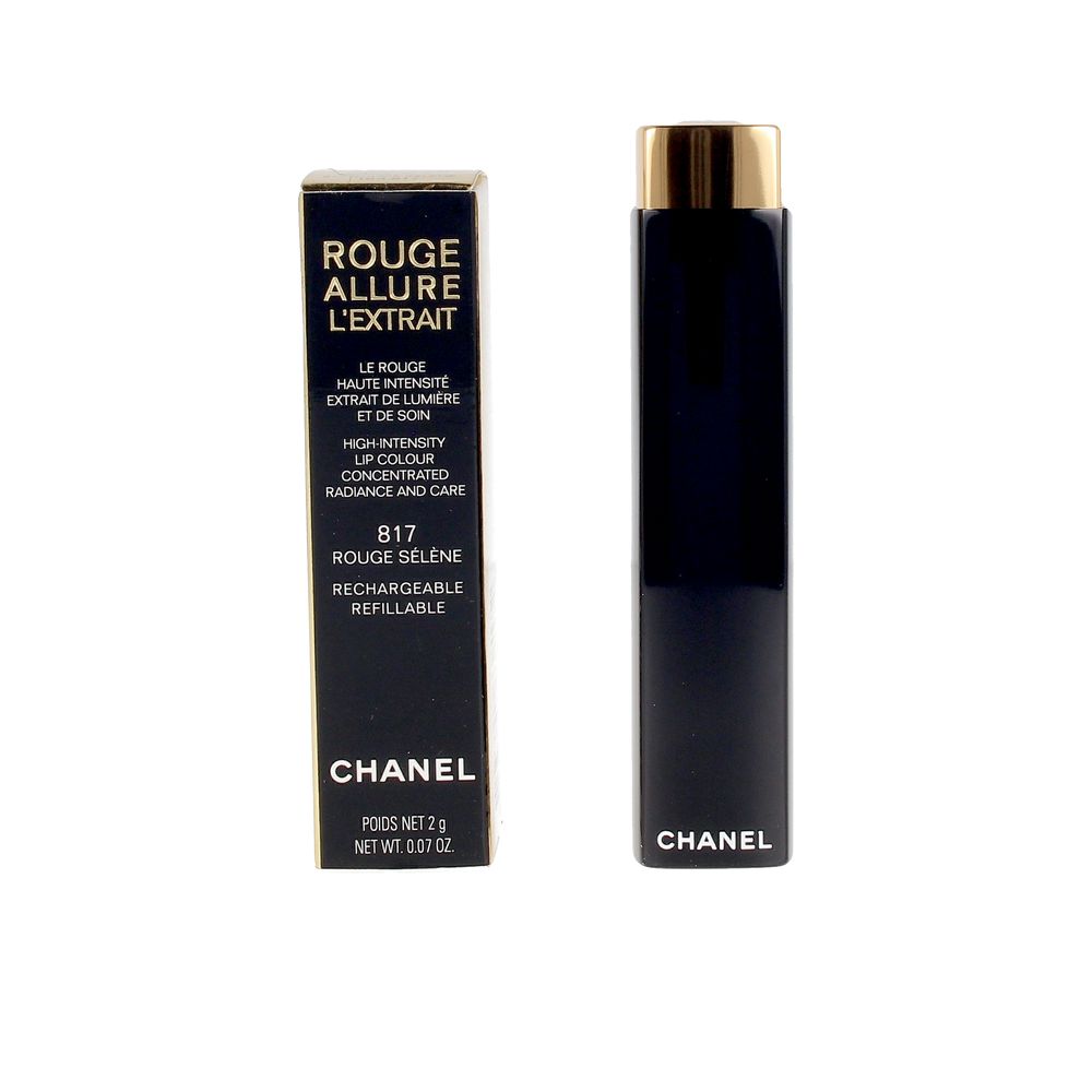 цена Губная помада Rouge allure l’extrait lipstick recharge Chanel, 1 шт, 817-rouge sélène