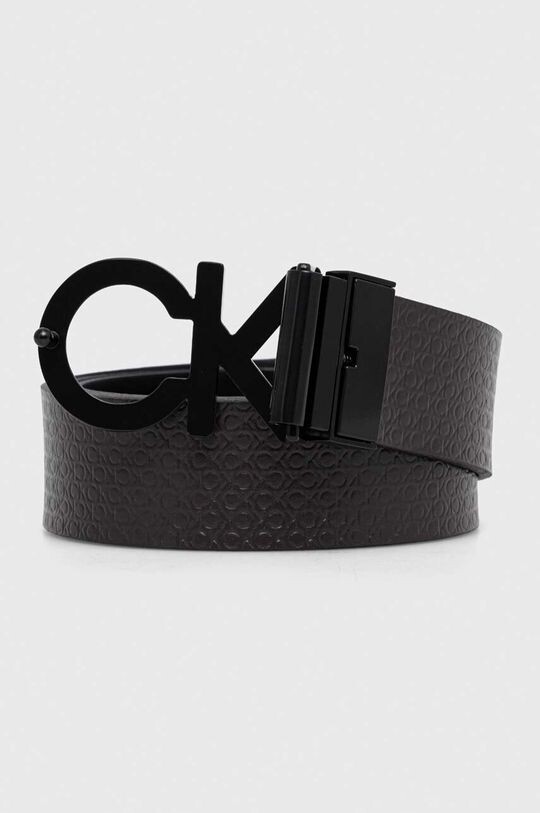 

Двусторонний кожаный ремень Calvin Klein, черный