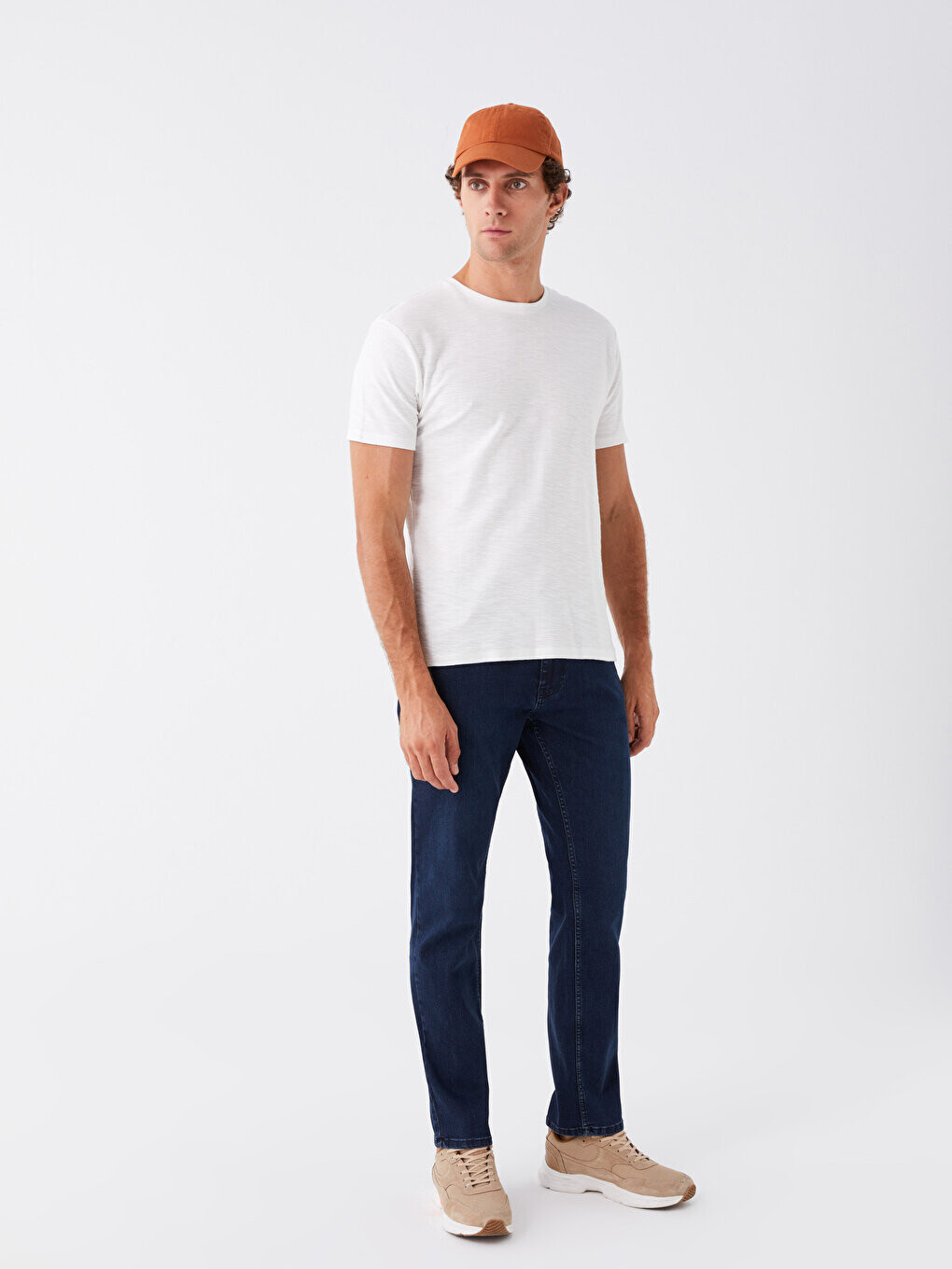 

779 Мужские джинсовые брюки стандартного кроя LCW Jeans, темное родео