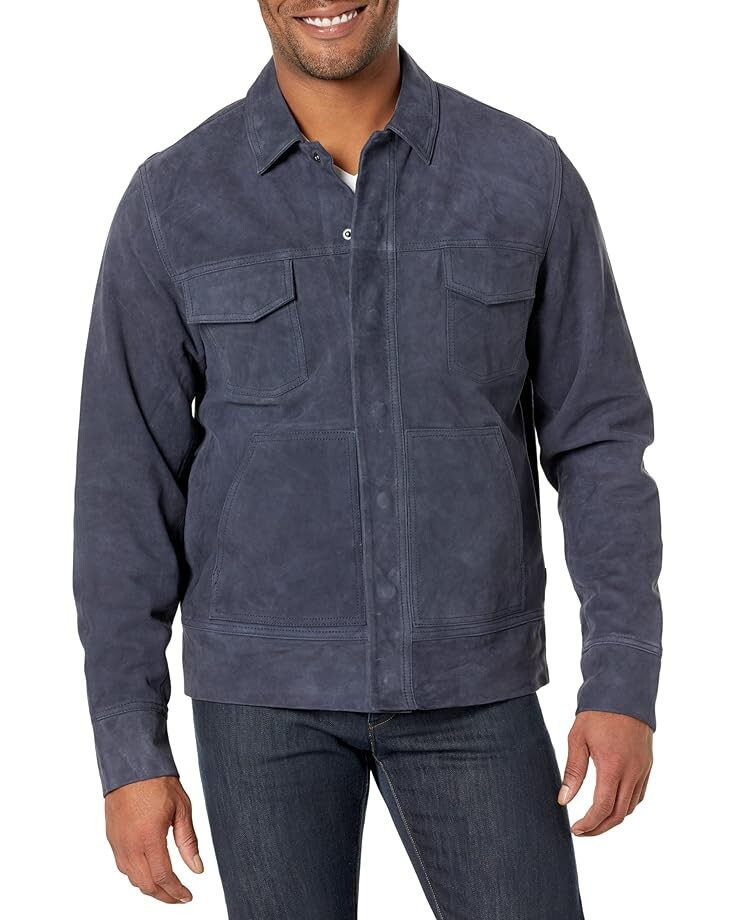 

Куртка Good Man Brand Suede Jean, цвет Sky Captain