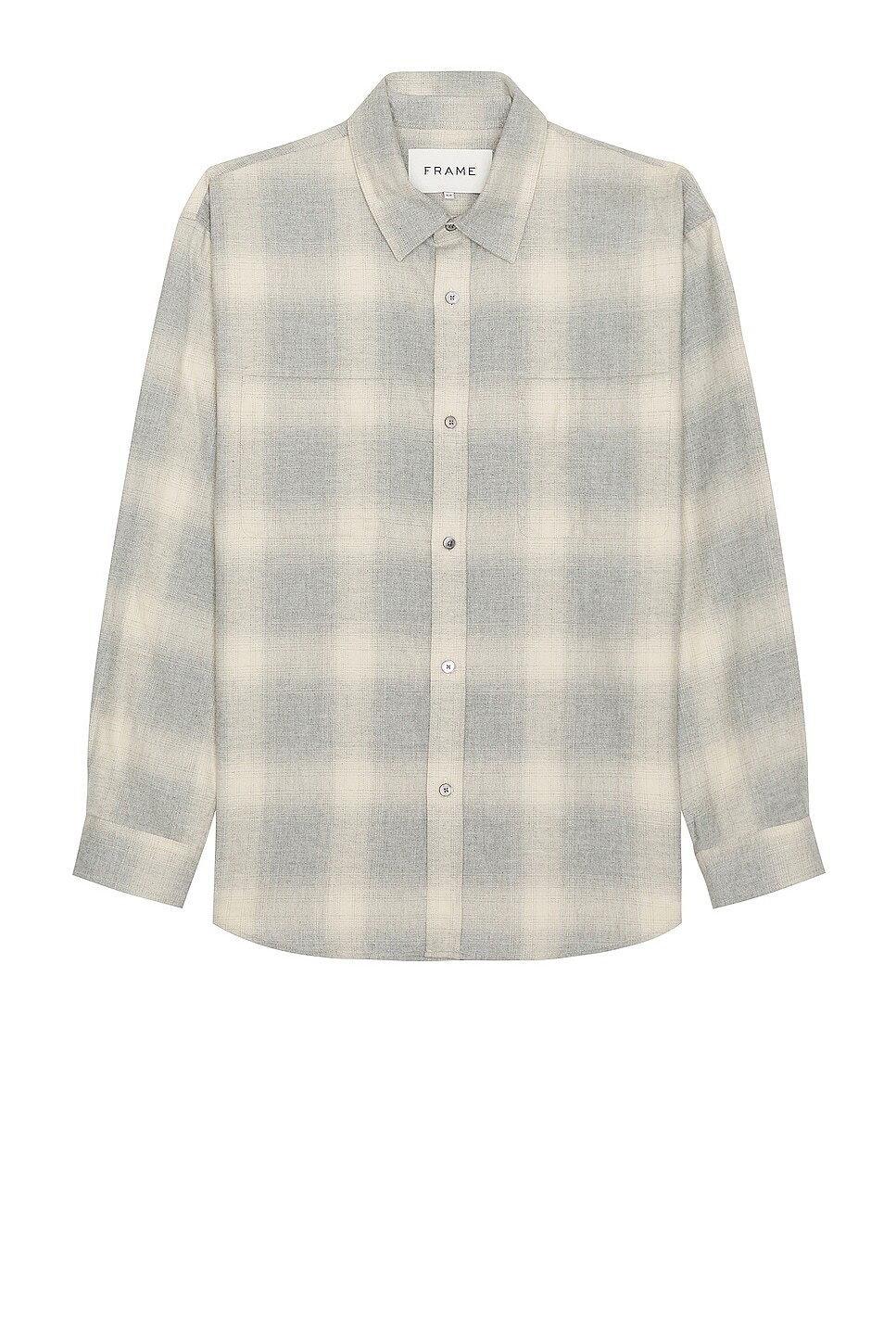 

Рубашка FRAME Flannel, цвет Grey & Oatmeal Plaid