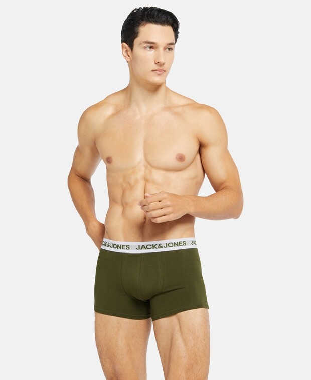 

Шорты-боксеры, 5 шт. Jack & Jones, бордо