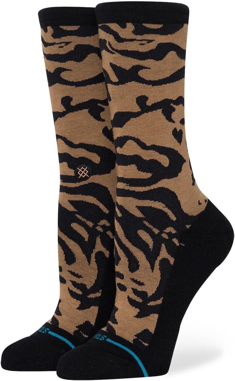 

Носки Stance Animalistic Crew, цвет Black Brown