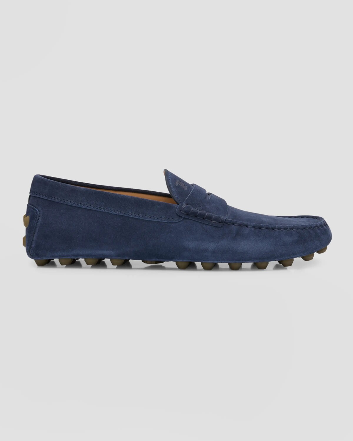 

Мужские замшевые лоферы Mocassino Gommino Tod's, цвет Blue