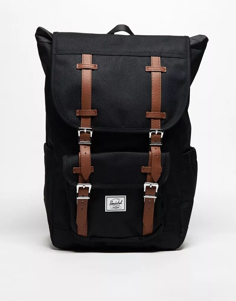 цена Черный рюкзак Herschel Supply Co Little America