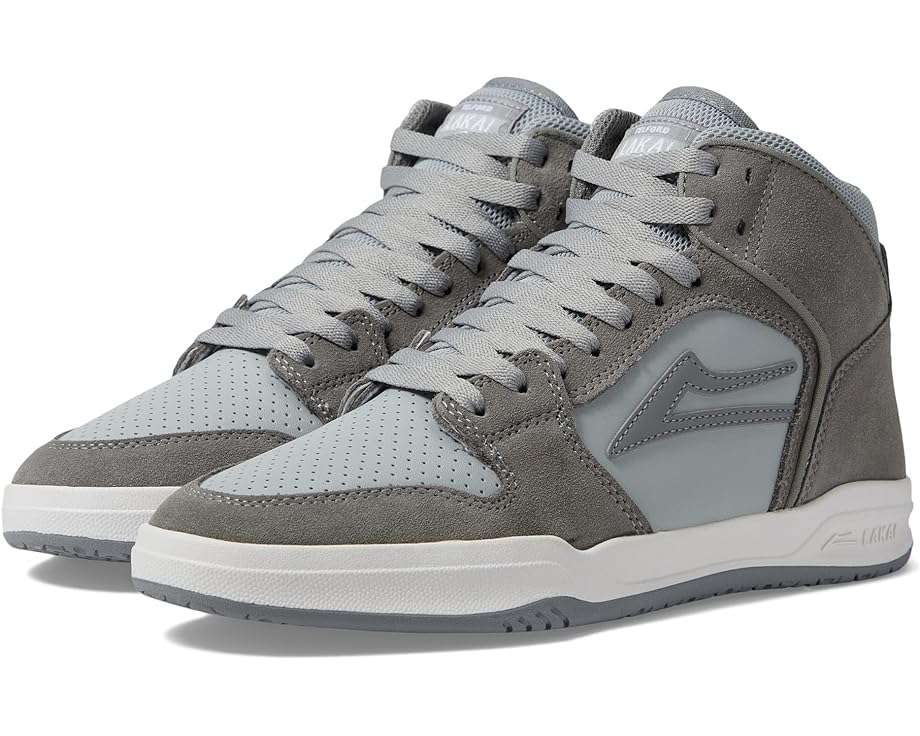 Кроссовки Lakai Telford, цвет Grey/Light Grey Suede кроссовки lakai telford low цвет grey reflective suede