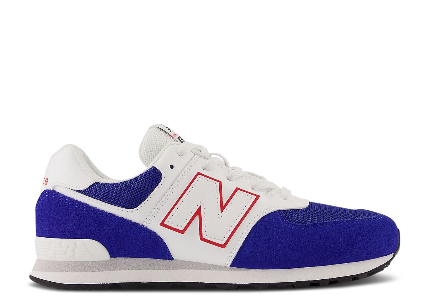 

Кроссовки New Balance 574 Big Kid Wide 'Team Royal White', синий