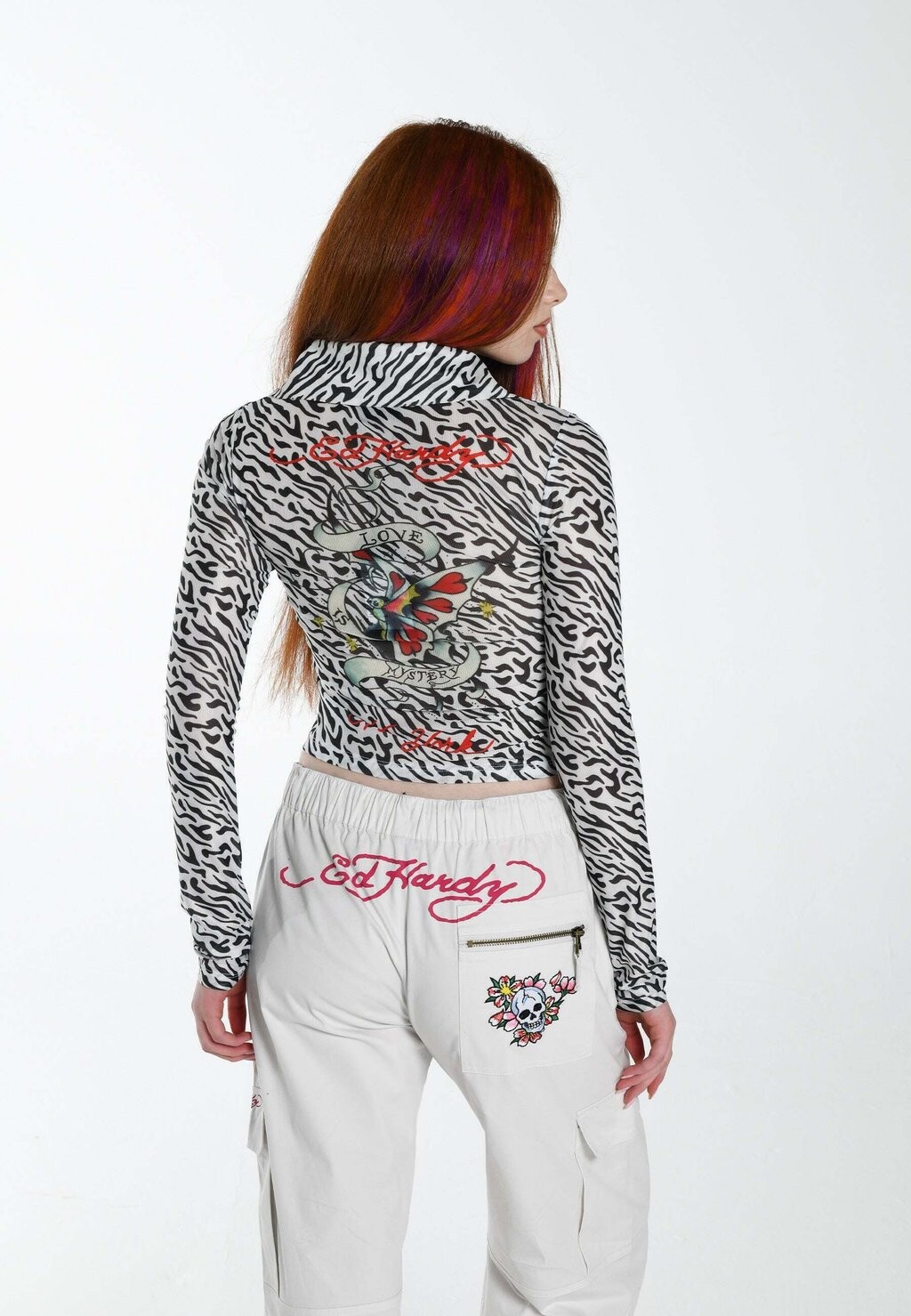 Рубашка Ed Hardy кроссовки ed hardy script ed white silver