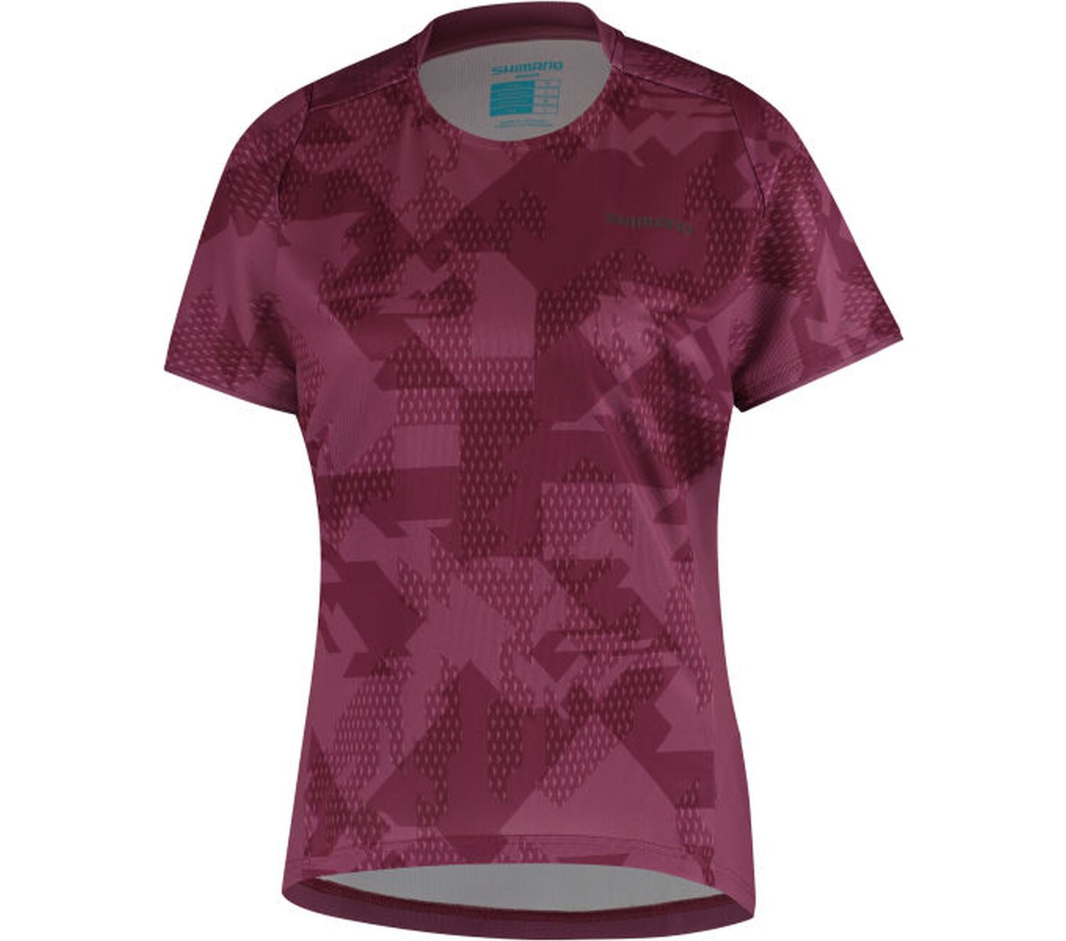 

Спортивная футболка SHIMANO Short Sleeve Jersey W's MAYA, красный