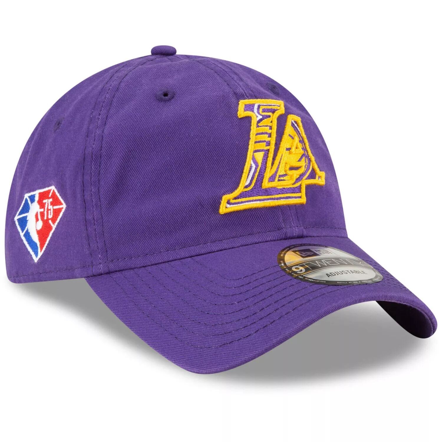 

Мужская регулируемая кепка New Era Purple Los Angeles Lakers 2021 NBA Draft 9TWENTY