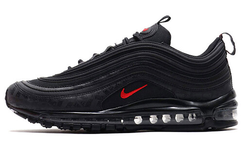 

Nike Air Max 97 со сплошным принтом черный красный