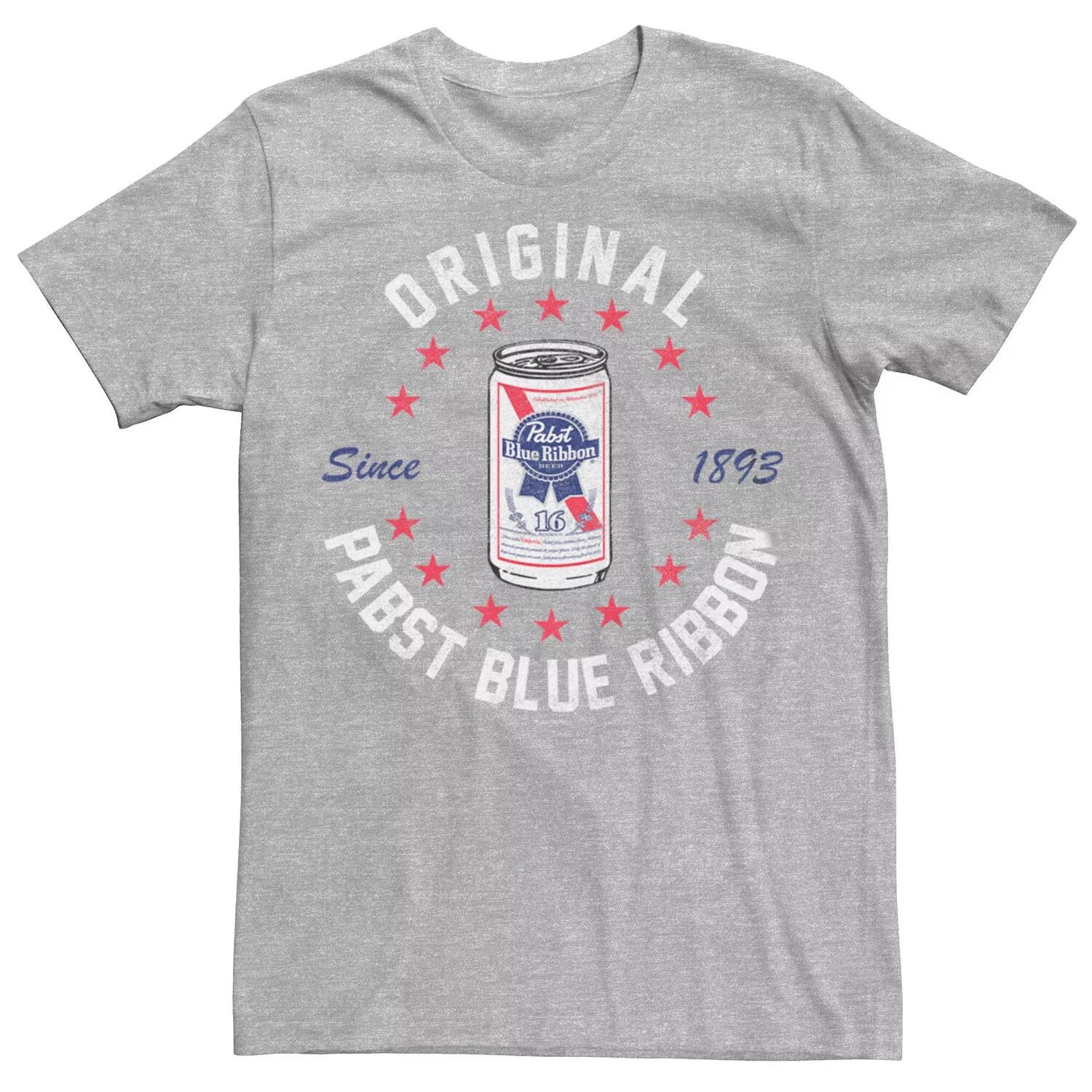 

Мужская футболка Pabst Collegiate Original с синей лентой Pabst с 1893 года Licensed Character
