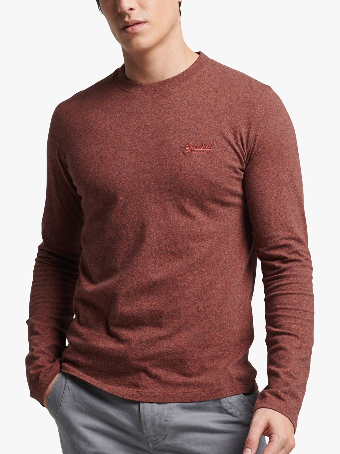 

Джемпер Superdry Vintage, огненно-красный яшм