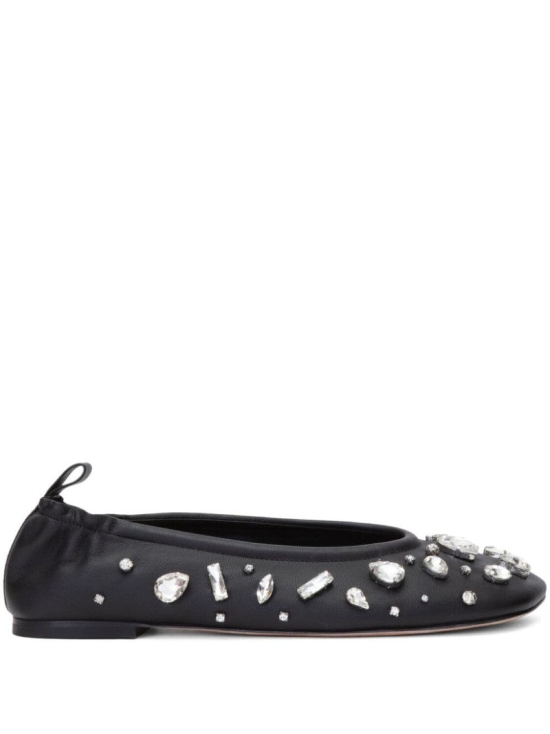 

3.1 Phillip Lim балетки ID с кристаллами, черный