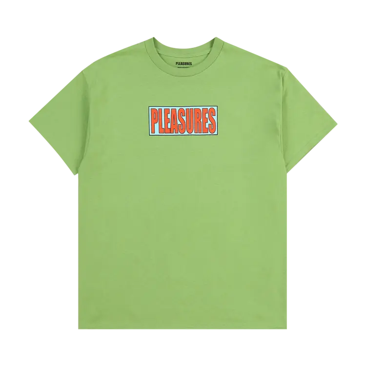 

Футболка Pleasures Thirsty 'Kiwi', зеленый