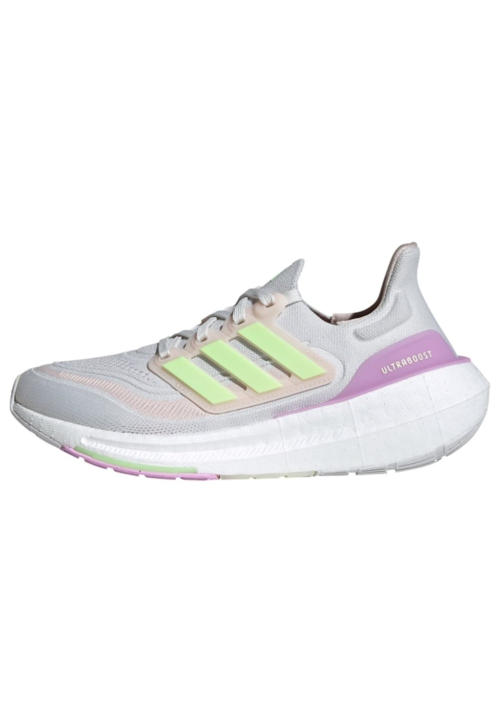 кроссовки adidas originals zx 1000 linen green halo green crystal white Кроссовки Natural Running ULTRABOOST adidas Performance, цвет crystal white green spark bliss lilac