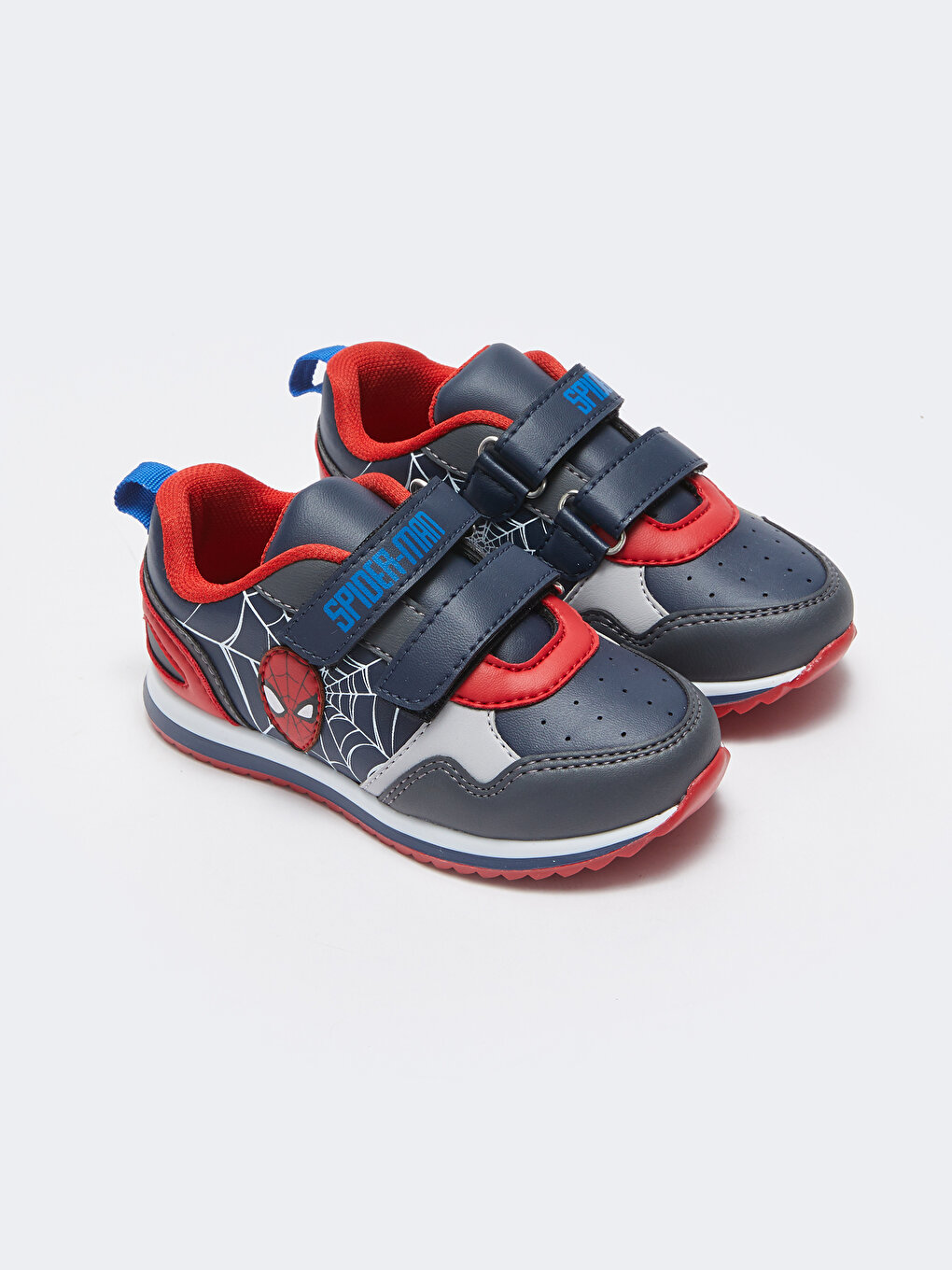 Спортивная обувь для мальчиков с принтом «Человек-паук» LCW STEPS, красный