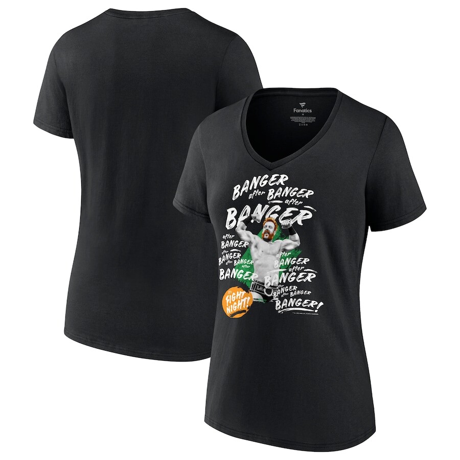 

Футболка с коротким рукавом Fanatics Branded Sheamus, черный