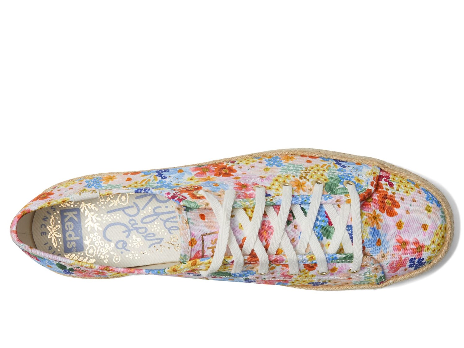 

Кроссовки Keds Keds x Rifle Paper Triple Kick Jute Margaux