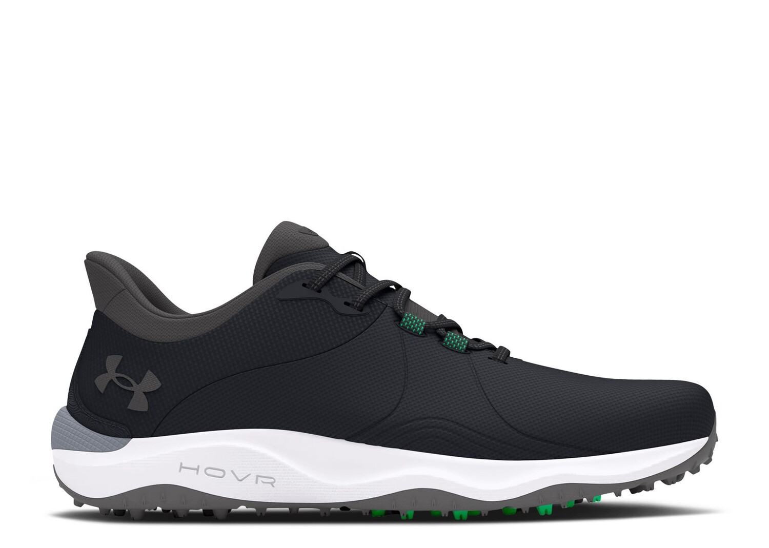 

Кроссовки Under Armour Drive Pro Spikeless Golf Wide 'Black Titan Grey', черный