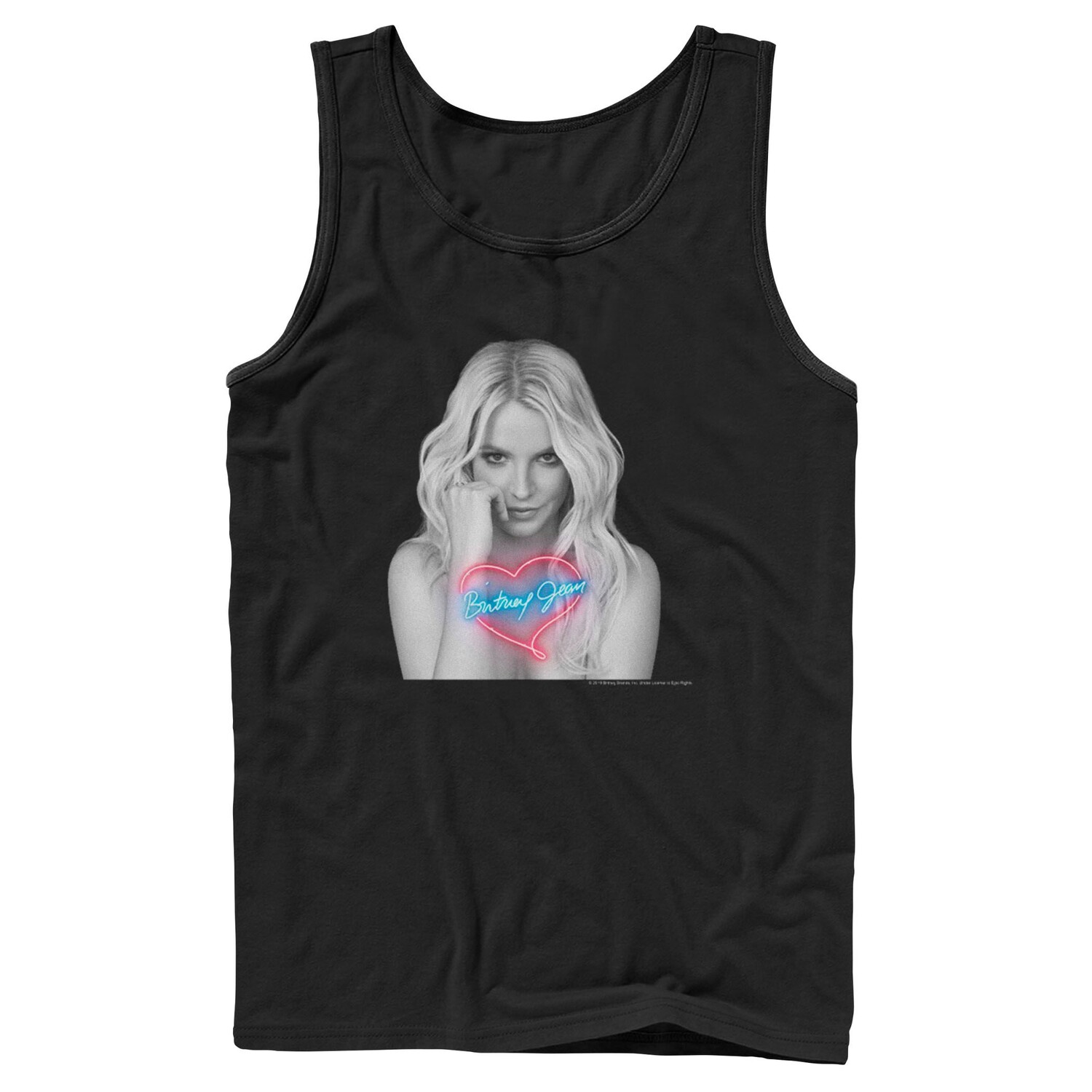 

Мужская майка Britney Spears Britney Jean Portrait Licensed Character