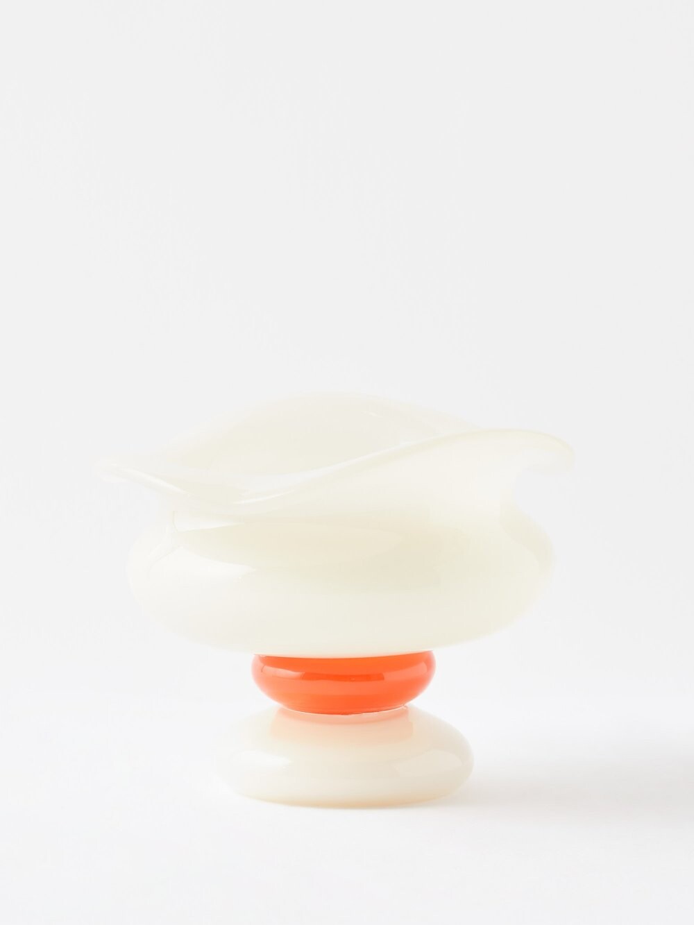 

Стеклянная чаша perfect bowl Helle Mardahl, белый