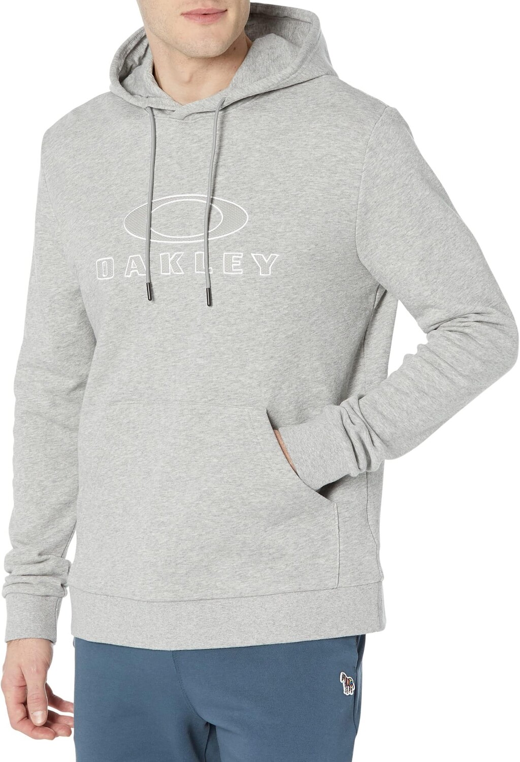 

Пуловер с капюшоном из плетеной коры Oakley, цвет New Granite Heather