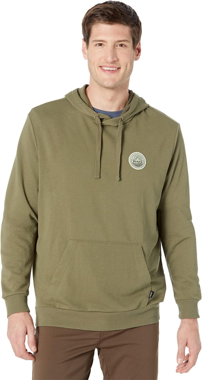 

Толстовка с нашивкой Prana, цвет Rye Green