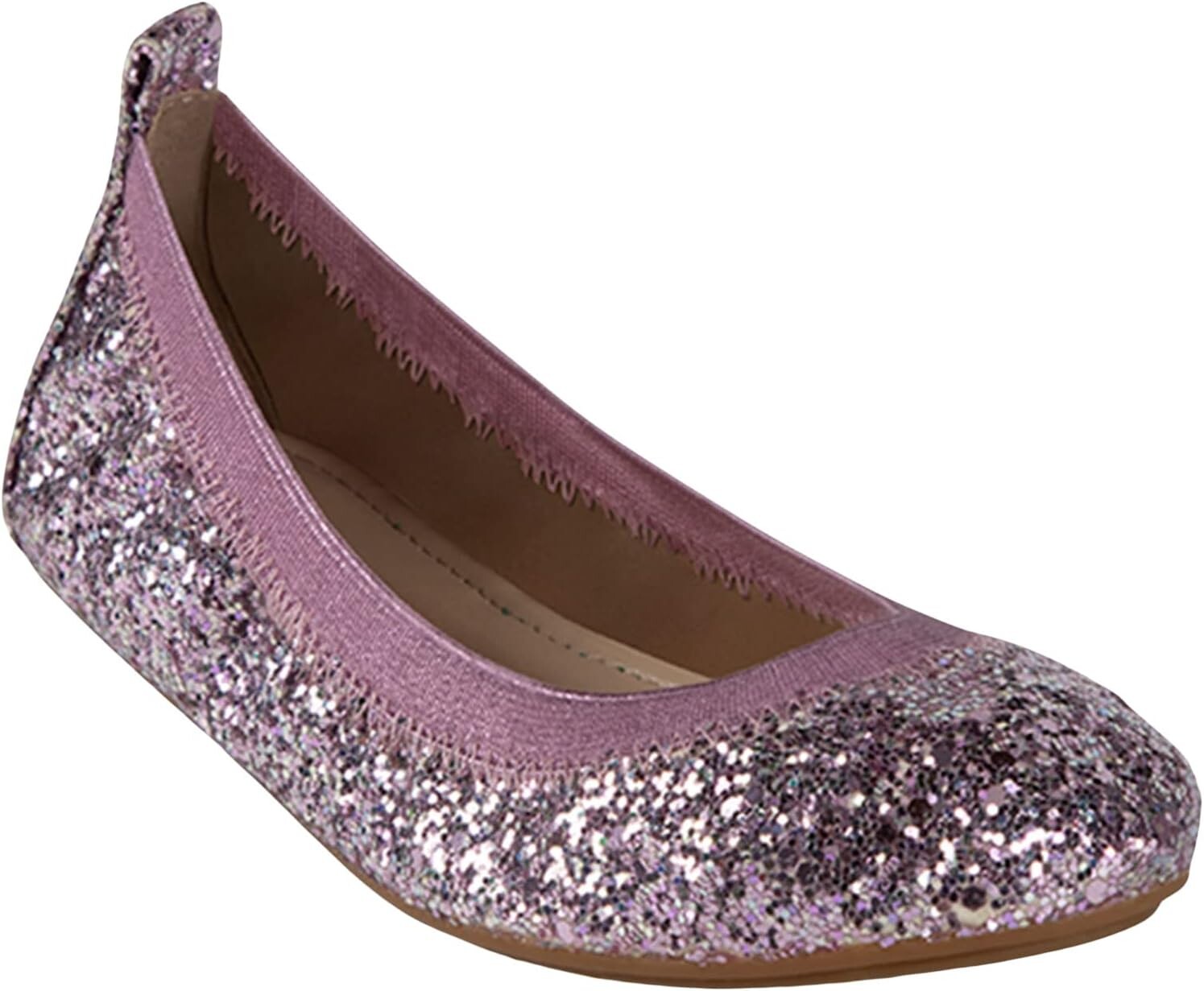 

Балетки Miss Samara Yosi Samra, цвет Pink Chunky Glitter