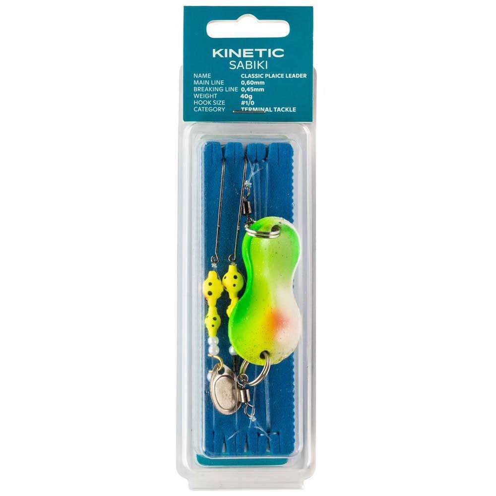 

Оснастки Kinetic Sabiki Classic Plaice Leader 80g, зеленый
