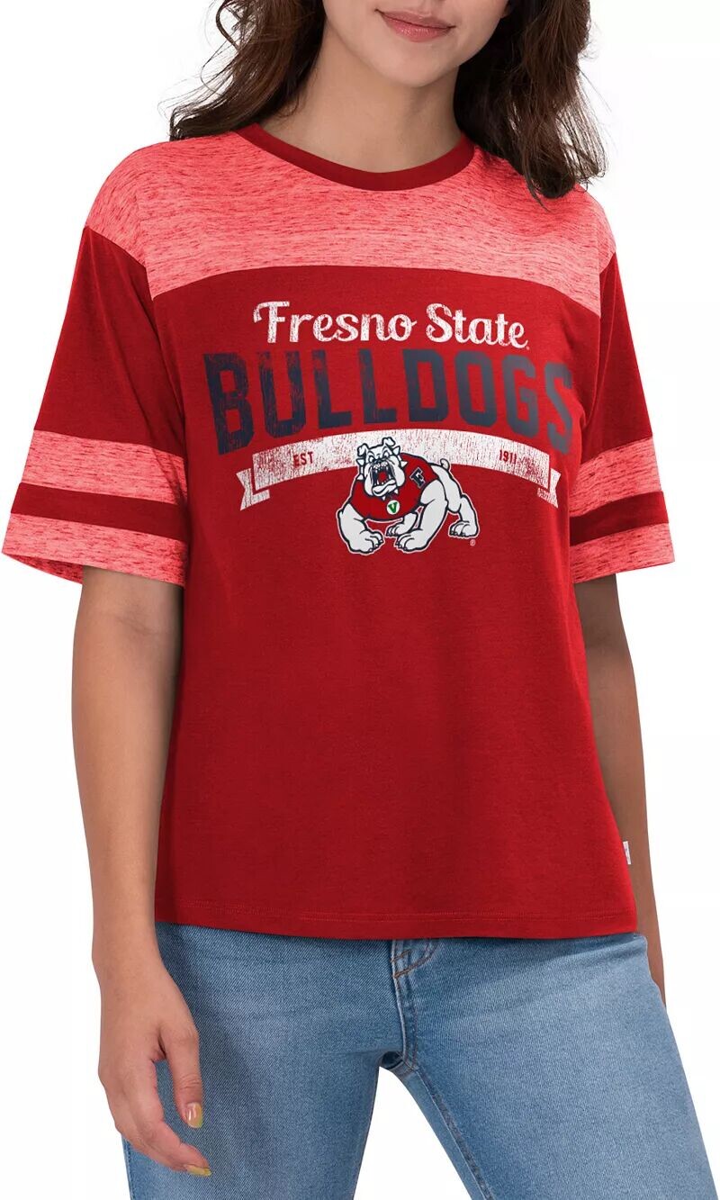 

Женская футболка Touch by Alyssa Milano Fresno State Bulldogs Cardinal All Star