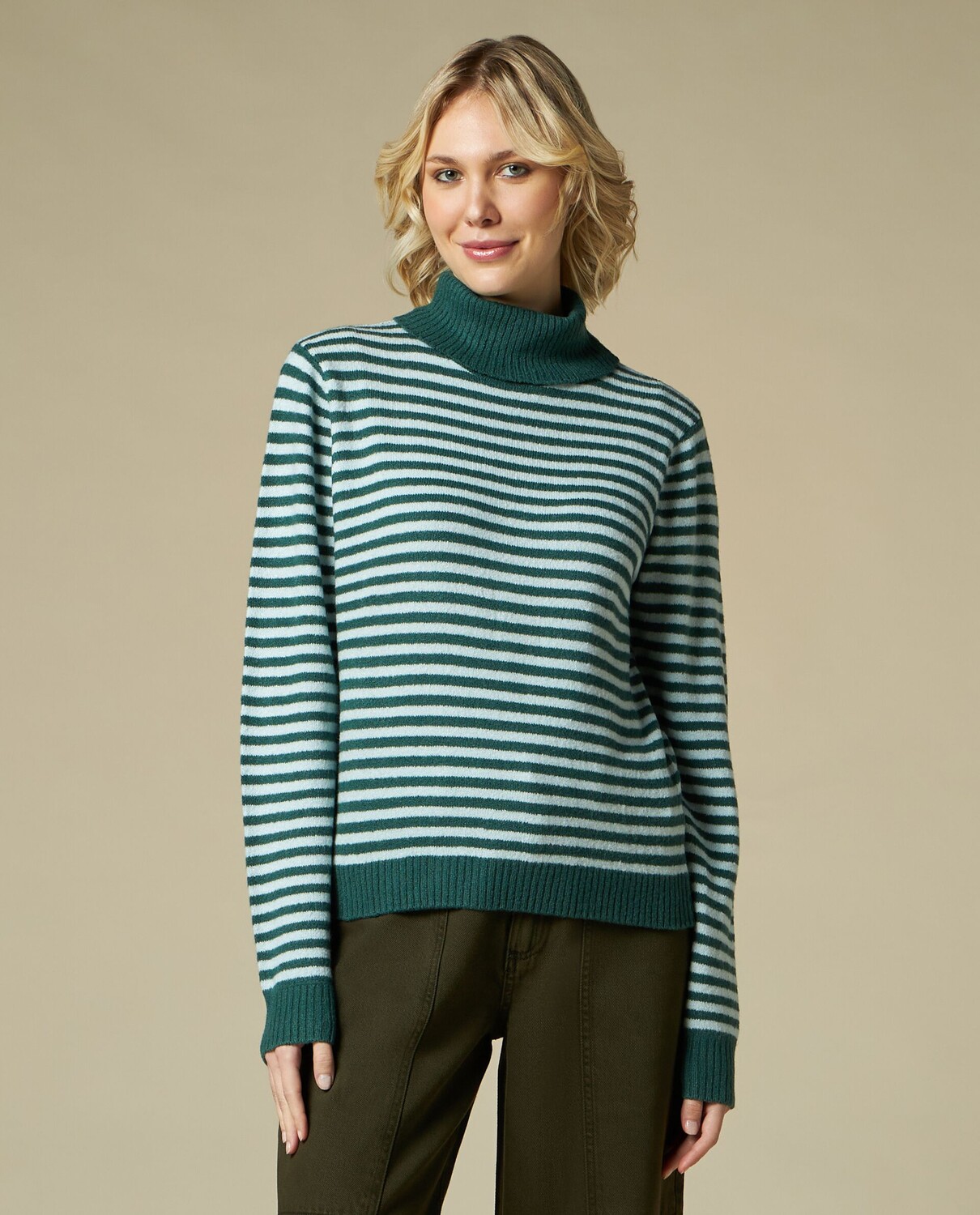 

Dolce vita женский полосатый трико NICE&CHIC, зеленый