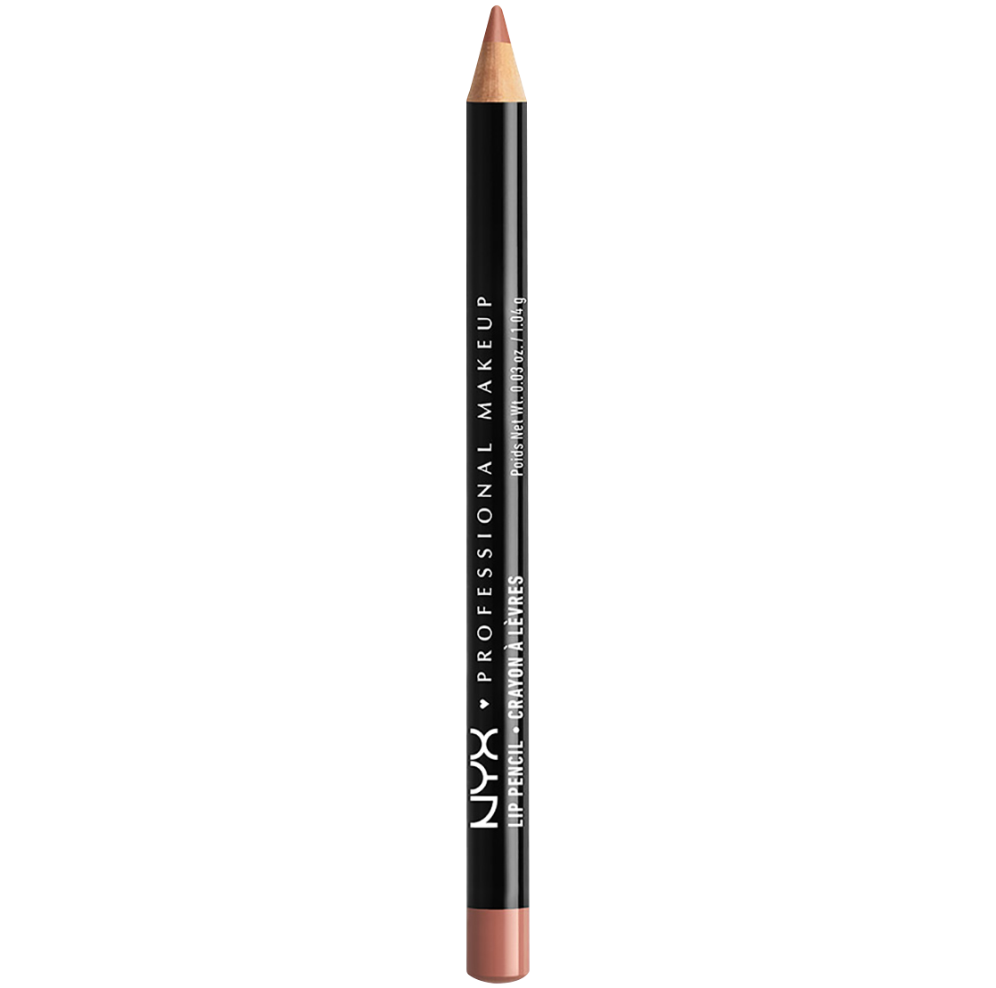 Peekaboo нейтральный карандаш для губ Nyx Professional Makeup Slide On, 1 гр nyx lip pencil slim 20 espresso 0 03 oz 1 04 g