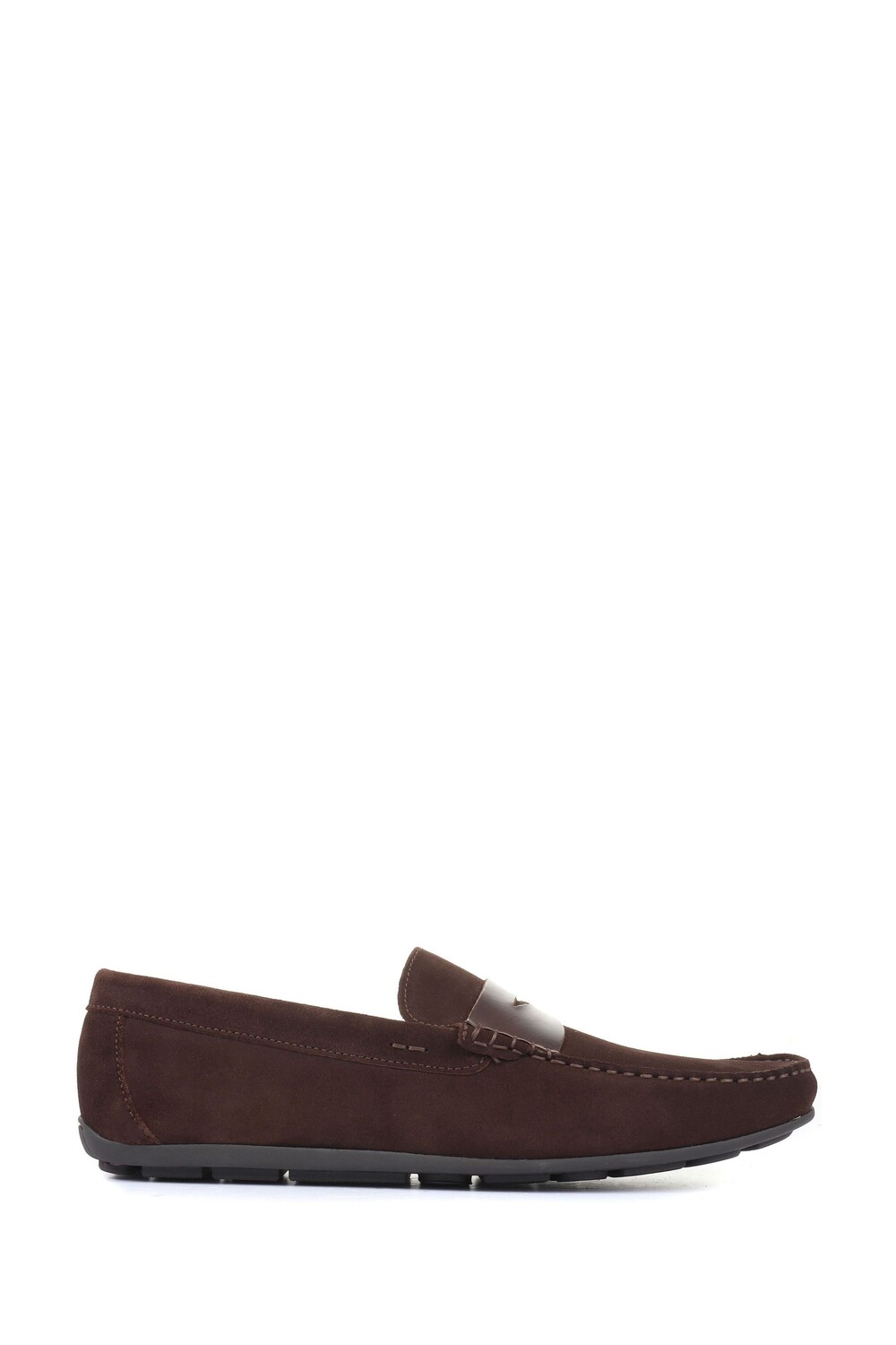 

Замшевые мужские лоферы Jones Bootmaker, коричневый
