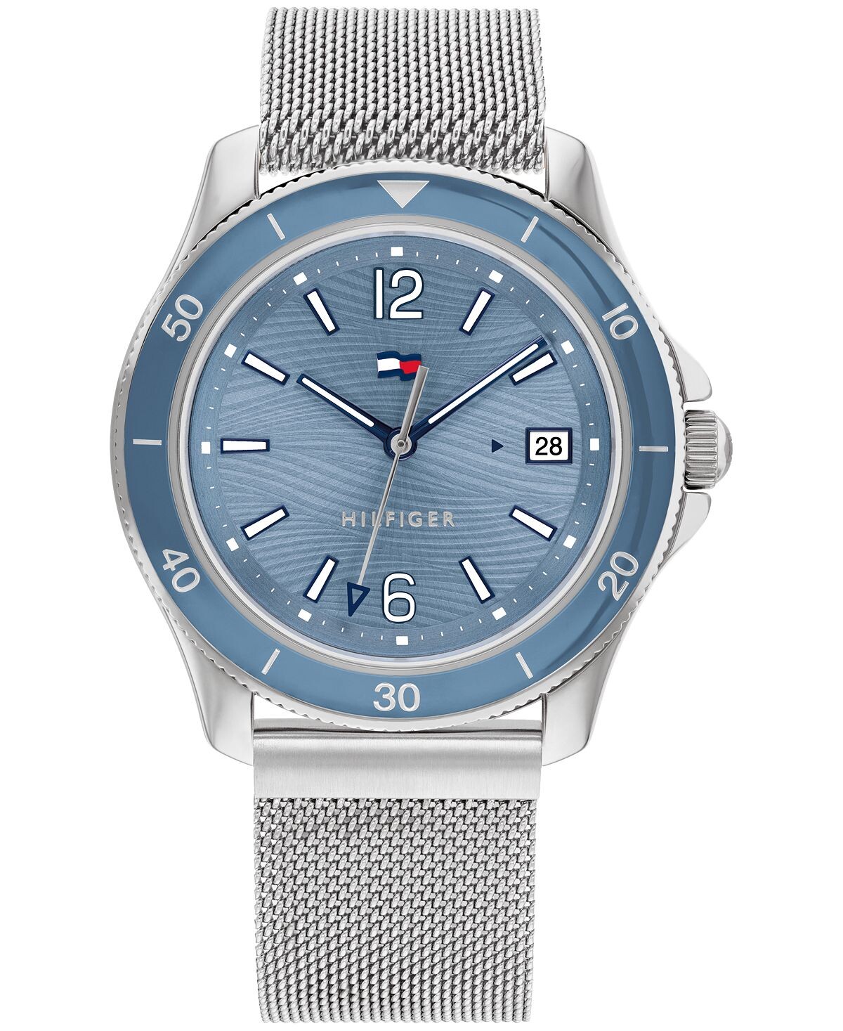 

Женские часы из нержавеющей стали с сетчатым браслетом 36 мм Tommy Hilfiger