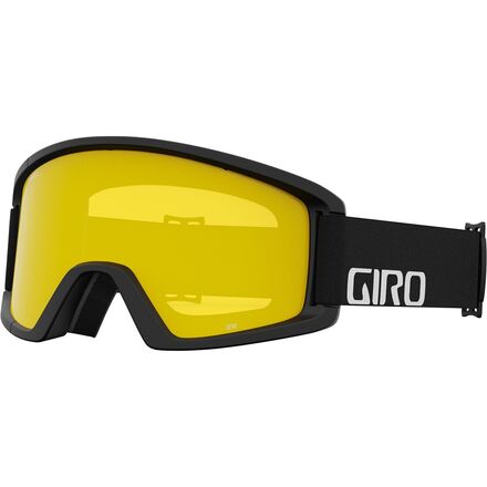 Полу очки Giro, цвет Black Wordmark/Amber/Yellow