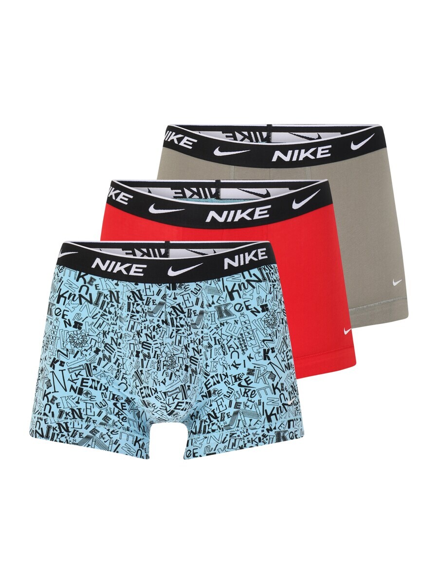 

Боксеры NIKE Boxer shorts Everyday, цвет Light blue/Greige/Red