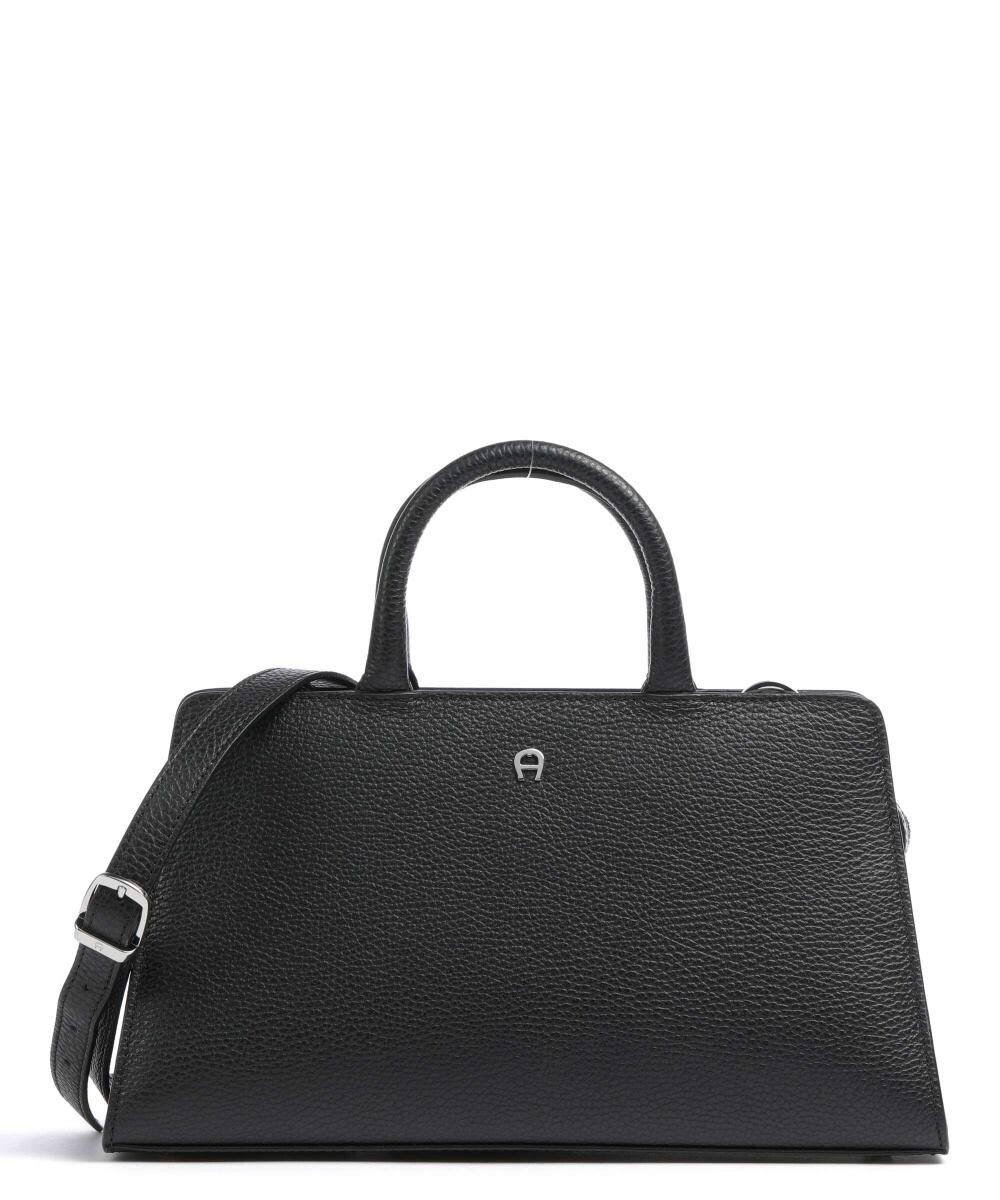 

Сумка Cybill M из зернистой яловой кожи Aigner, черный