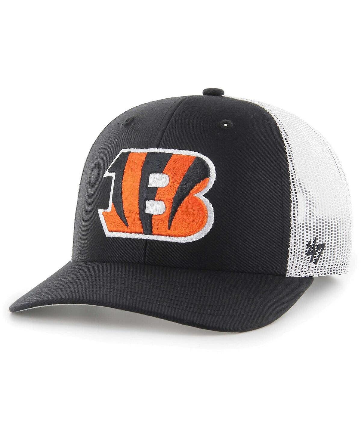

Мужская черная регулируемая кепка дальнобойщика Cincinnati Bengals '47 Brand